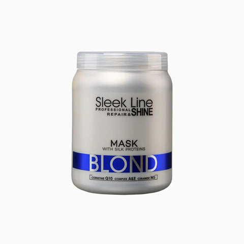 Stapiz Sleek Line - Maska Blond do Włosów Siwych i Rozjaśnianych 1000 ml