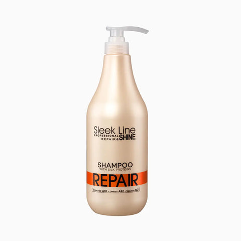 Stapiz Sleek Line - Repair Szampon do Włosów Zniszczonych 1000 ml