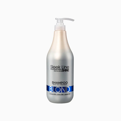 Stapiz Sleek Line - Szampon Blond do Włosów Siwych i Rozjaśnianych 1000 ml